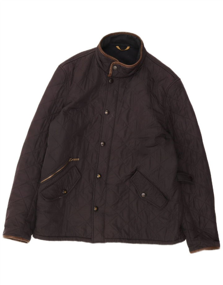 Giacca trapuntata da uomo Barbour UK 42 XL Blu Navy