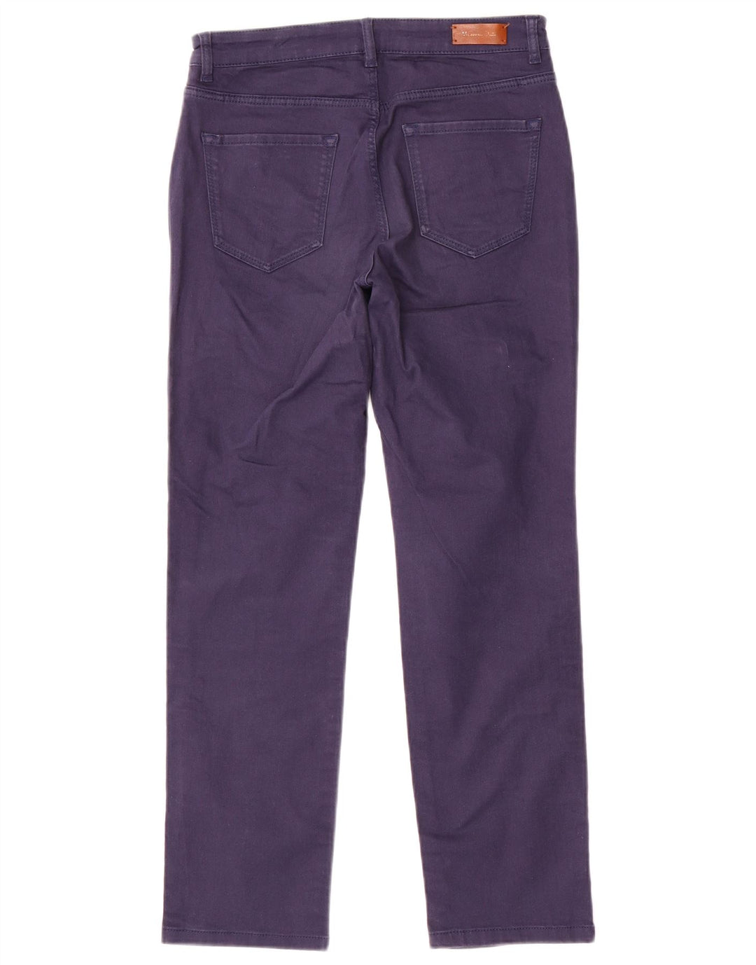 Pantaloni casual slim da donna Massimo Dutti W26 L26 Blu navy