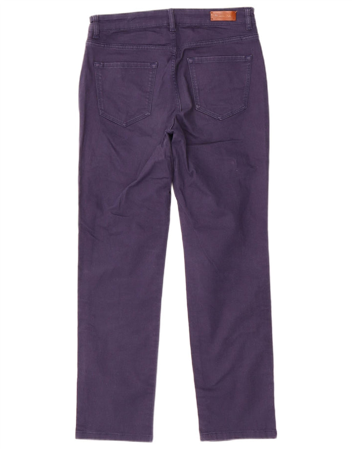 Pantaloni casual slim da donna Massimo Dutti W26 L26 Blu navy