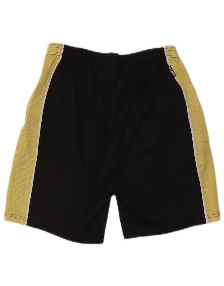 Pantaloncini sportivi Nike Dri Fit da uomo, colore nero medio, in poliestere color block