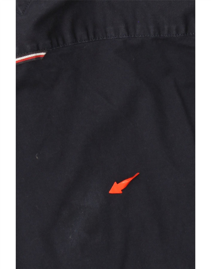 TOMMY HILFIGER Camicia da uomo XL in cotone blu navy