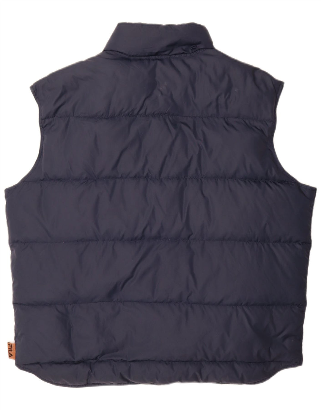 Gilet imbottito da uomo Fila IT 56 XL blu navy in poliammide
