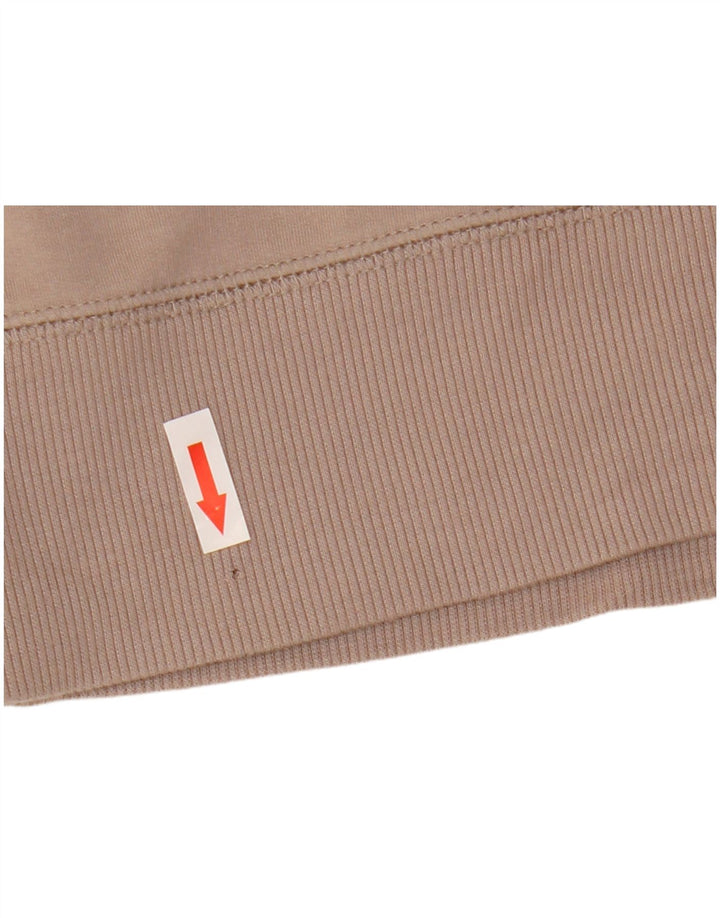 Felpa da donna Eddie Bauer Jumper UK 14 Marrone medio modal