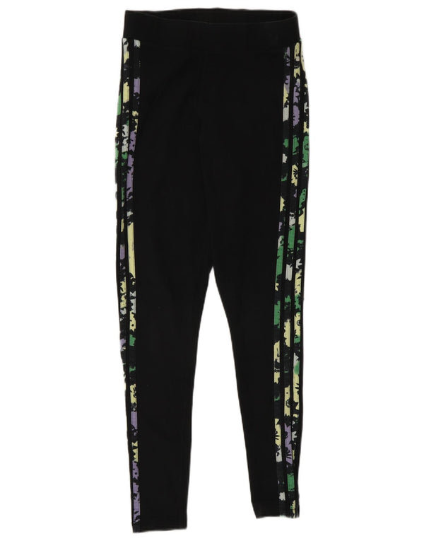 Leggings Adidas da donna UK 10 piccolo cotone nero