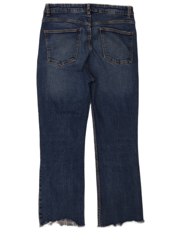 Jeans corti da donna Zara EU 40 medi W30 L26 Blu