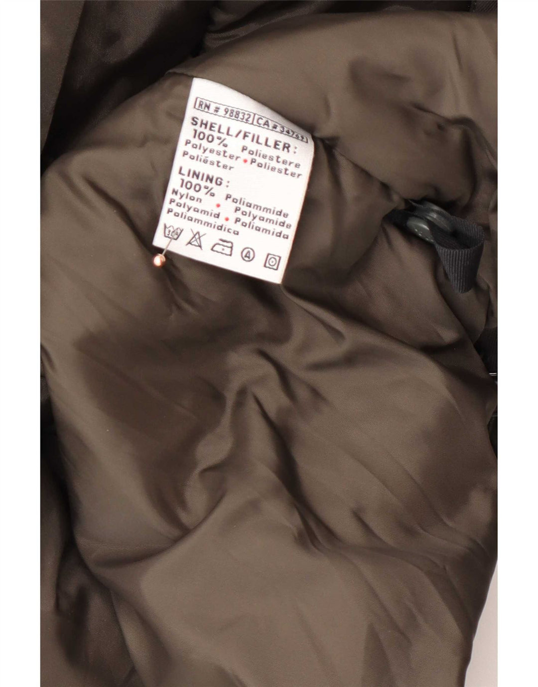 Giacca a vento da uomo Kappa UK 42 XL Khaki Poliammide