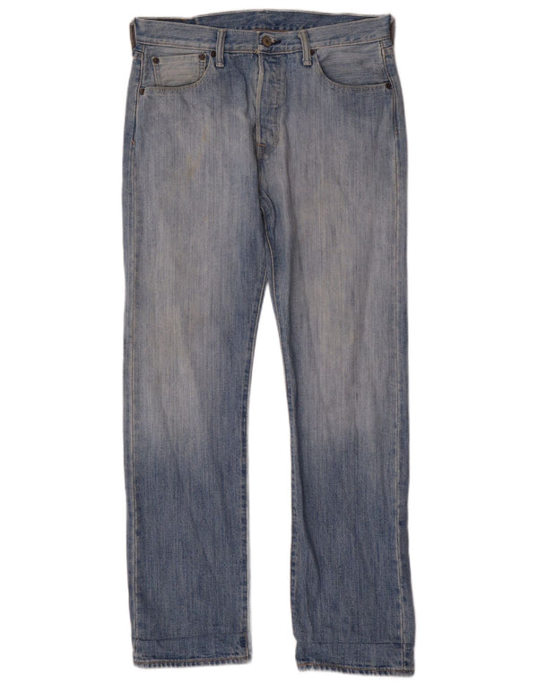 Levi's Uomo 501 Jeans dritti W32 L32 Cotone Blu