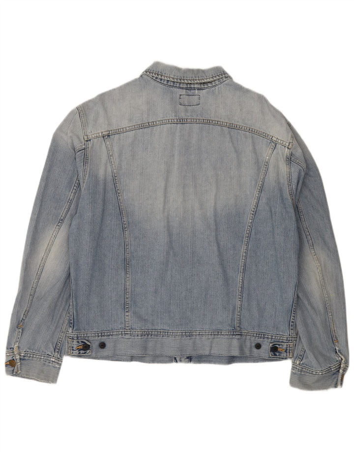 Giacca di jeans da uomo LEE UK 44 2XL Cotone blu
