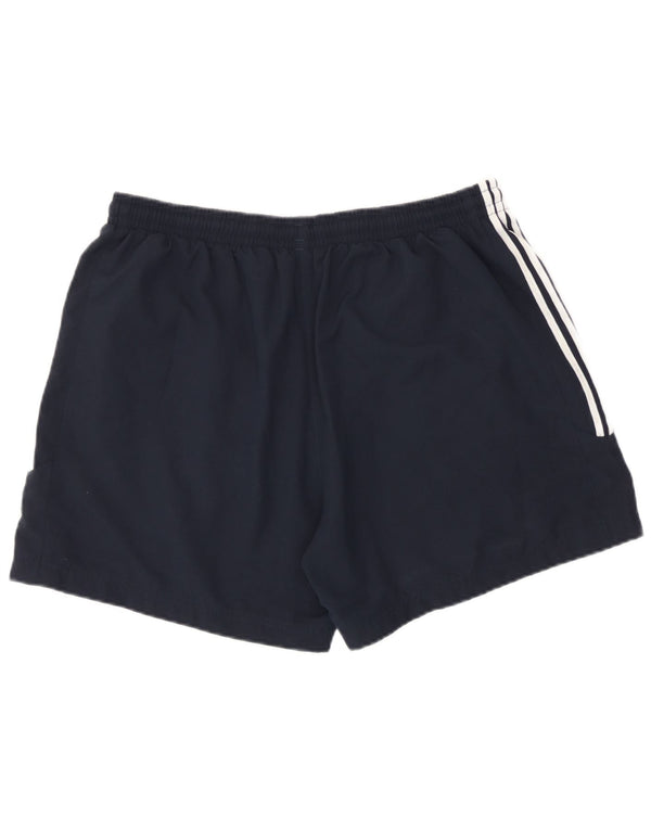 Pantaloncini sportivi Adidas da donna UK 16 grandi blu navy