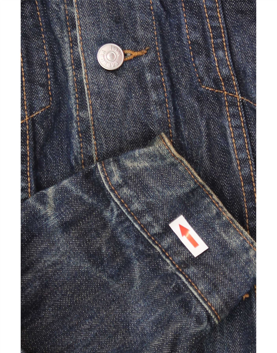 Carrera Giacca di jeans da uomo UK 40 Large Blue Cotton