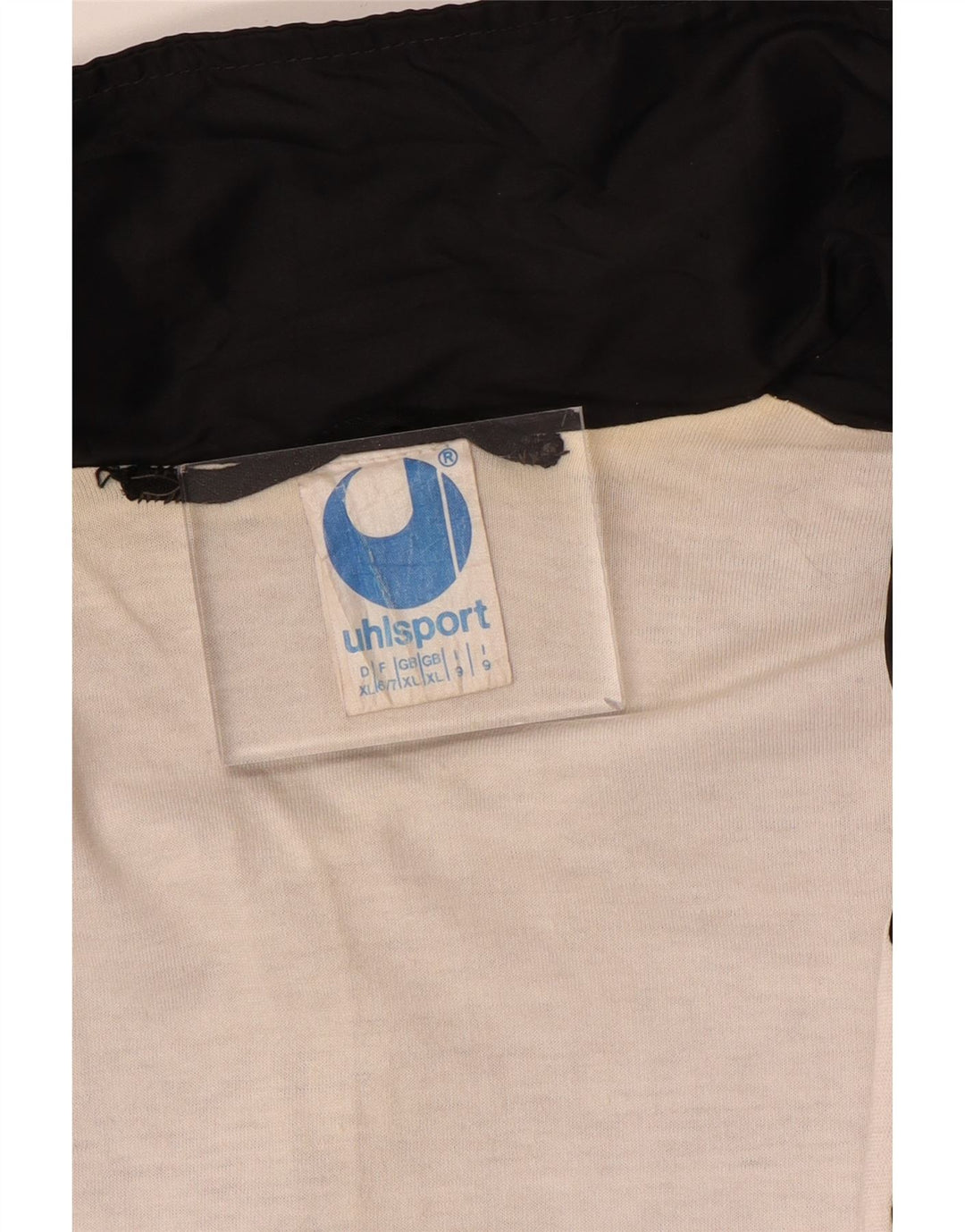 Giacca da ginnastica da uomo con grafica Uhlsport XL in cotone color block nero