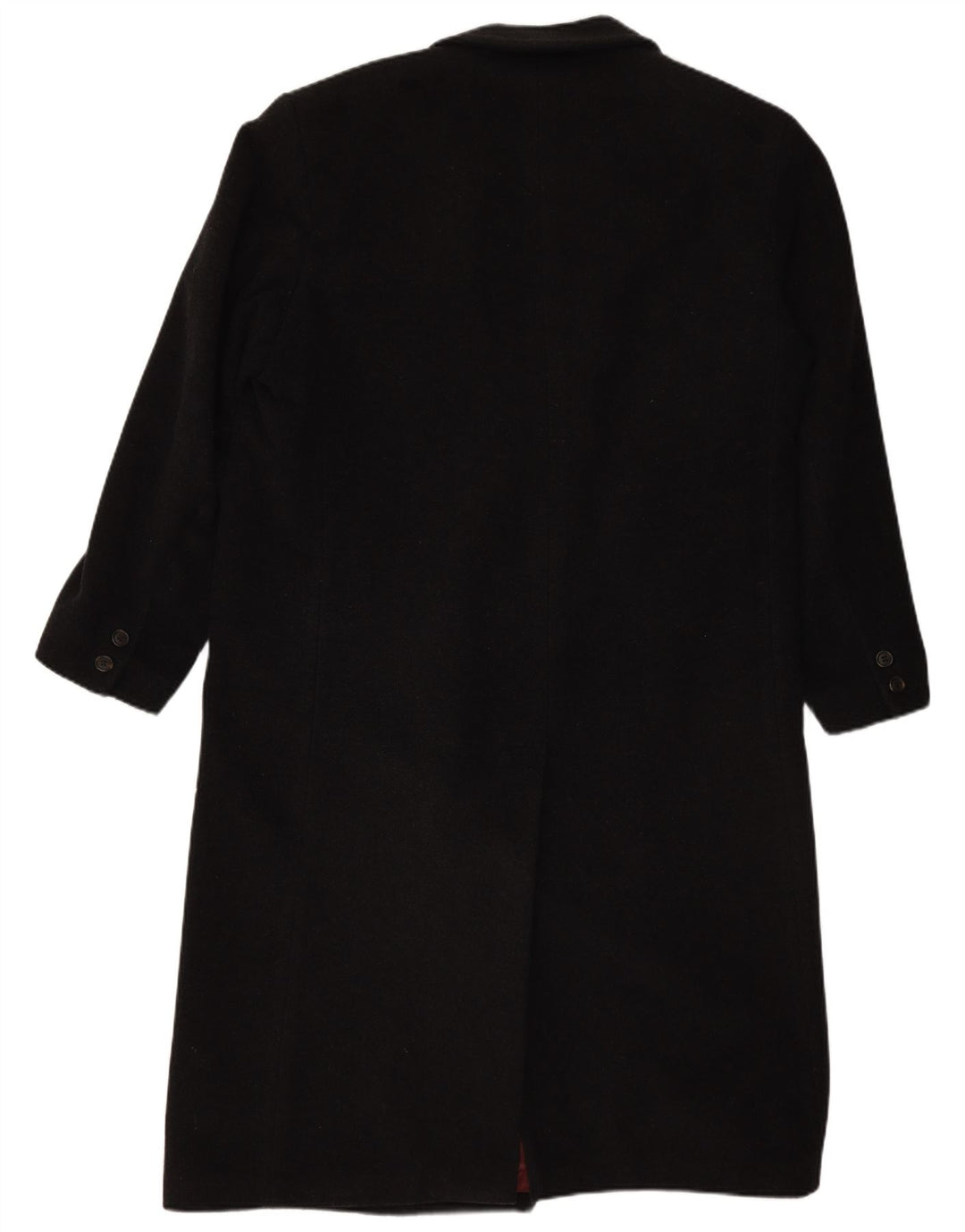 BUGATTI Cappotto doppiopetto da uomo vestibilità ampia IT 48 Lana nera media