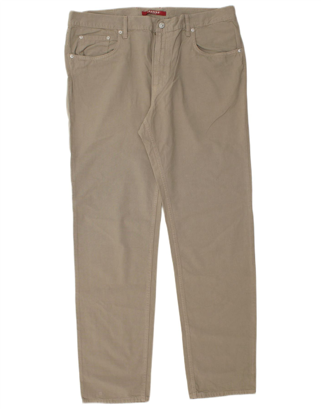 Pantaloni casual regolari da uomo Carrera 700 W40 L33 Cotone beige
