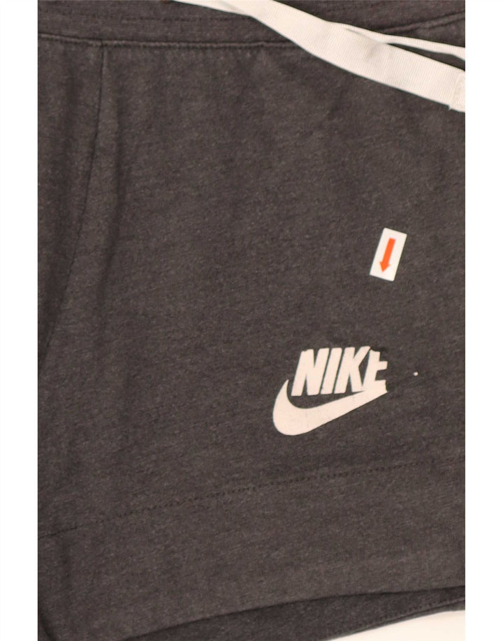 Pantaloncini sportivi Nike da donna UK 10 piccoli in poliestere grigio