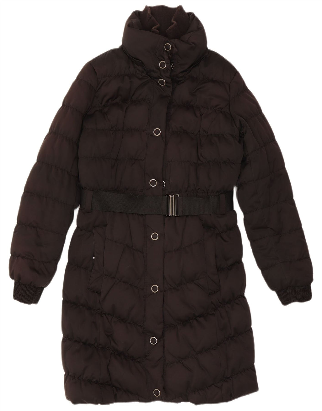 Cappotto imbottito da donna Esprit UK 14 grande poliestere marrone