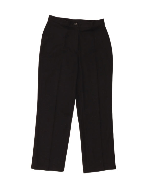 Pantaloni Casual Dritti Donna Trussardi IT 44 Medio W28 L27 Nero
