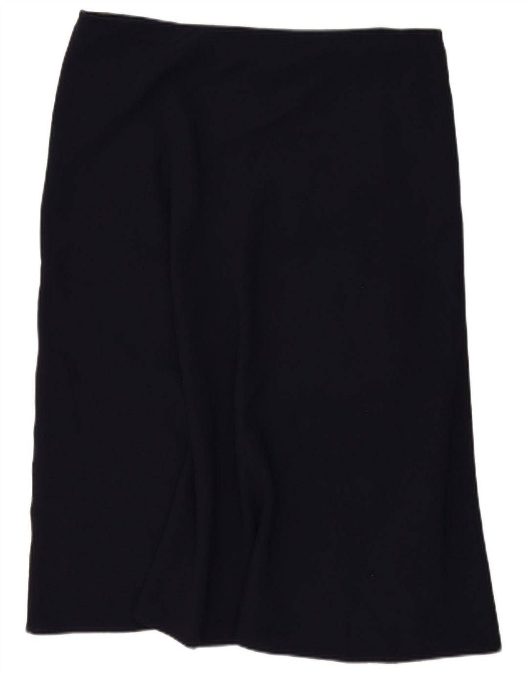 Gonna longuette da donna Marks & Spencer UK 18 XL W40 poliestere blu navy