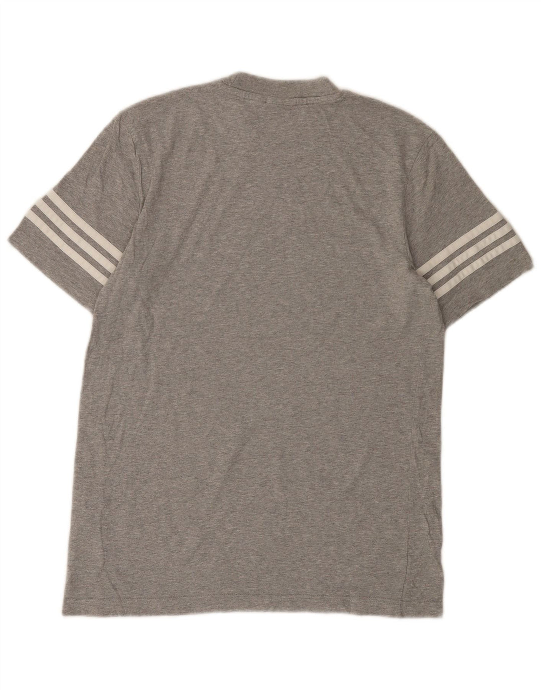 T-shirt grafica da uomo ADIDAS Top piccolo in cotone chiazzato grigio