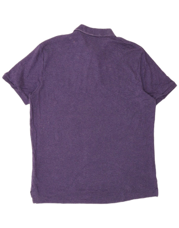 Polo Ralph Lauren da uomo grande in cotone viola