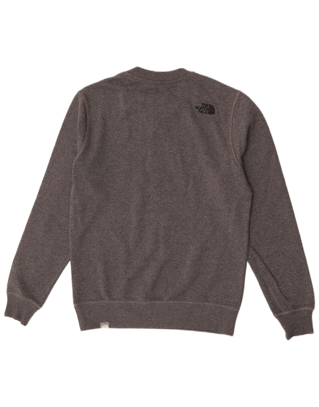 Felpa grafica da uomo The North Face Maglione piccolo cotone chiazzato grigio