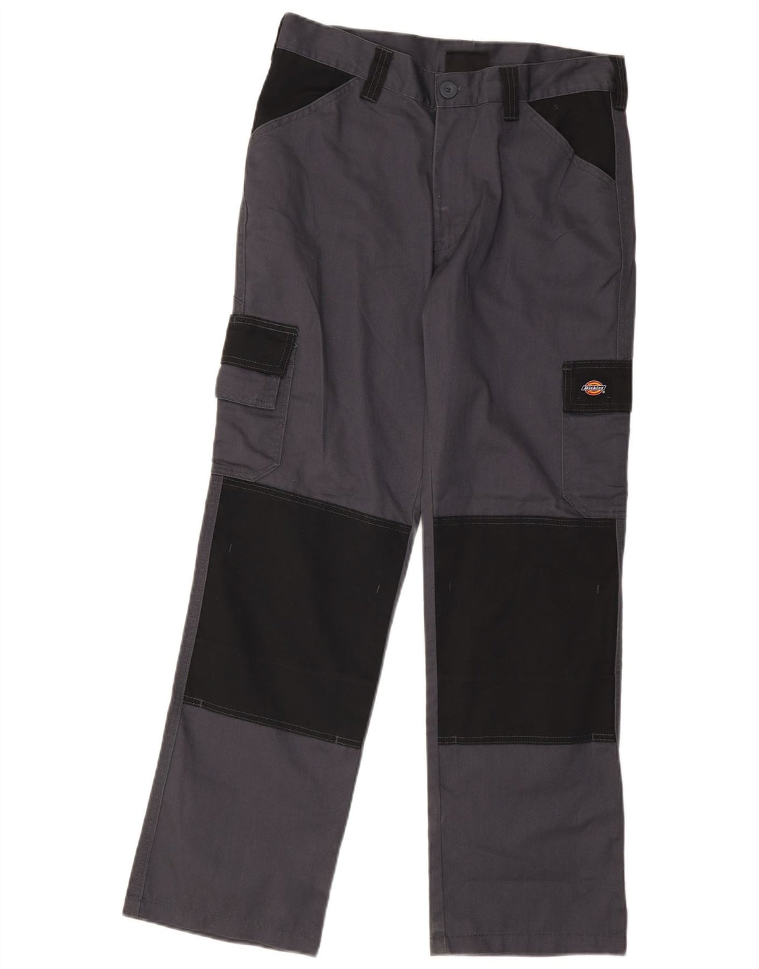 Pantaloni cargo dritti da uomo Dickies W32 L30 Poliestere color block grigio