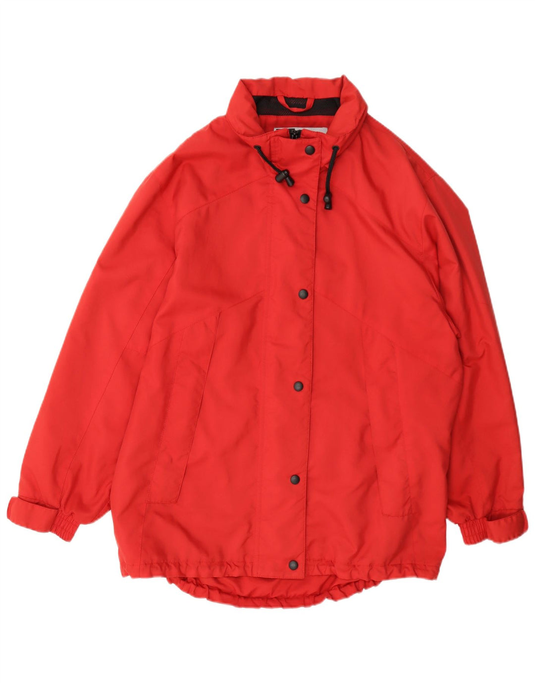 Impermeabile oversize da donna Marks & Spencer UK 12/14 Poliestere rosso medio
