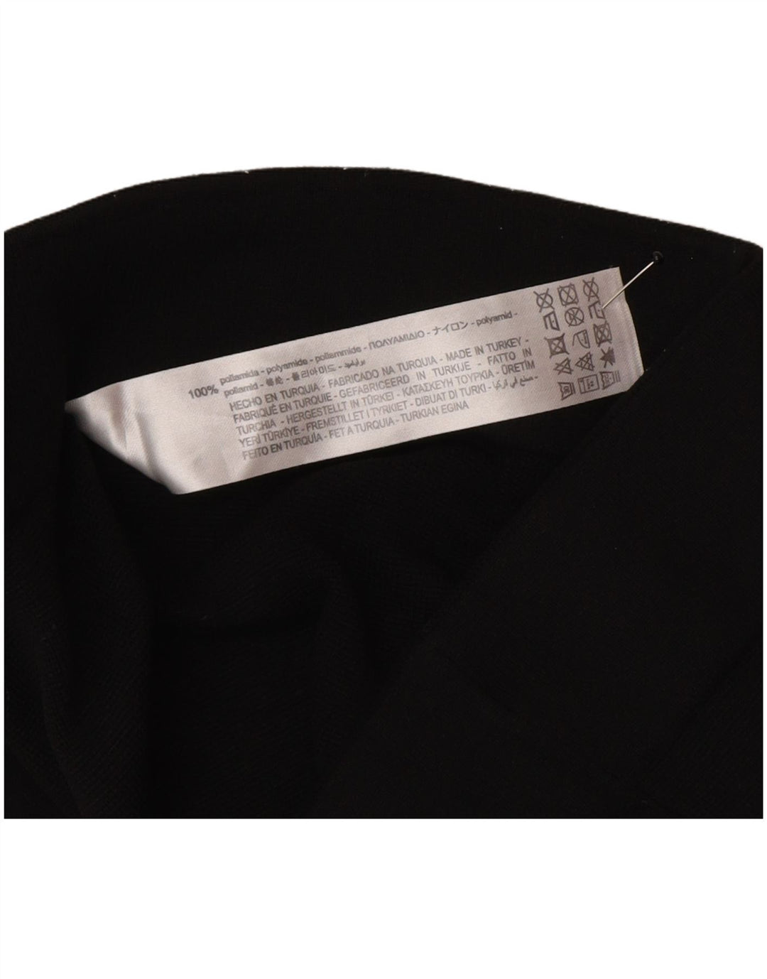 Leggings Zara da donna UK 12 medio nero in poliammide