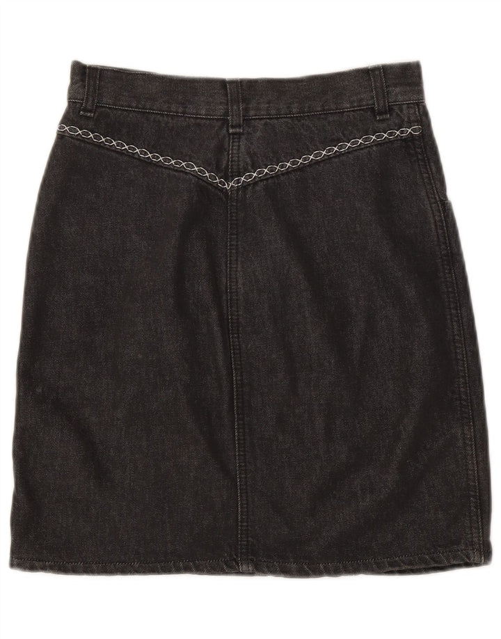 Gonna di jeans da donna VINTAGE W30 Grigio medio