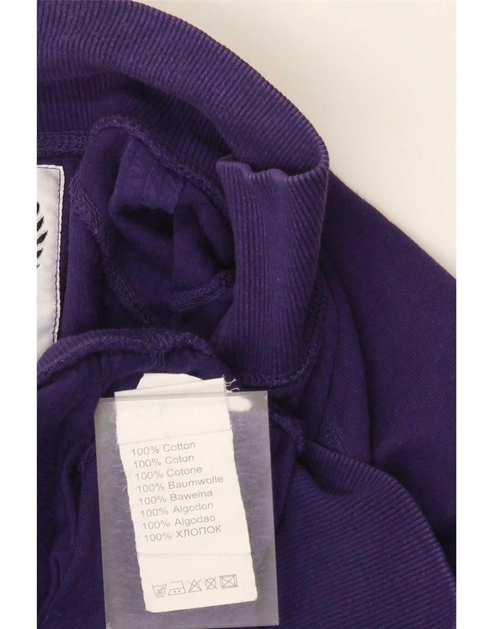 Giacca da ginnastica grafica da uomo Datch grande in cotone viola
