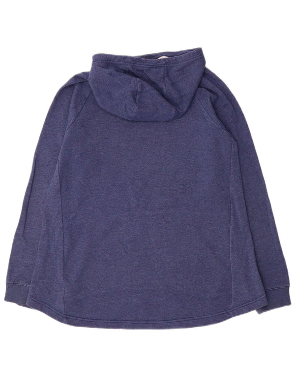 Felpa con cappuccio grafica Nike per ragazze 13-14 anni XL cotone blu navy