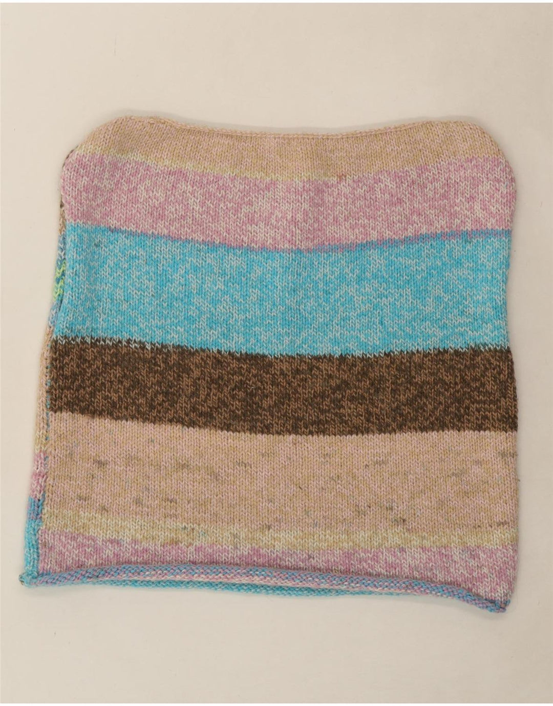 VINTAGE Womens Vest Tank Top UK 16 Large Multicoloured Striped Vintage Vintage and Second-Hand Vintage from Messina Hembry 