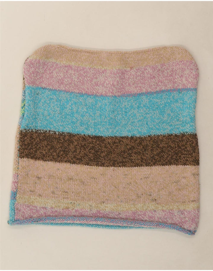 VINTAGE Womens Vest Tank Top UK 16 Large Multicoloured Striped Vintage Vintage and Second-Hand Vintage from Messina Hembry 