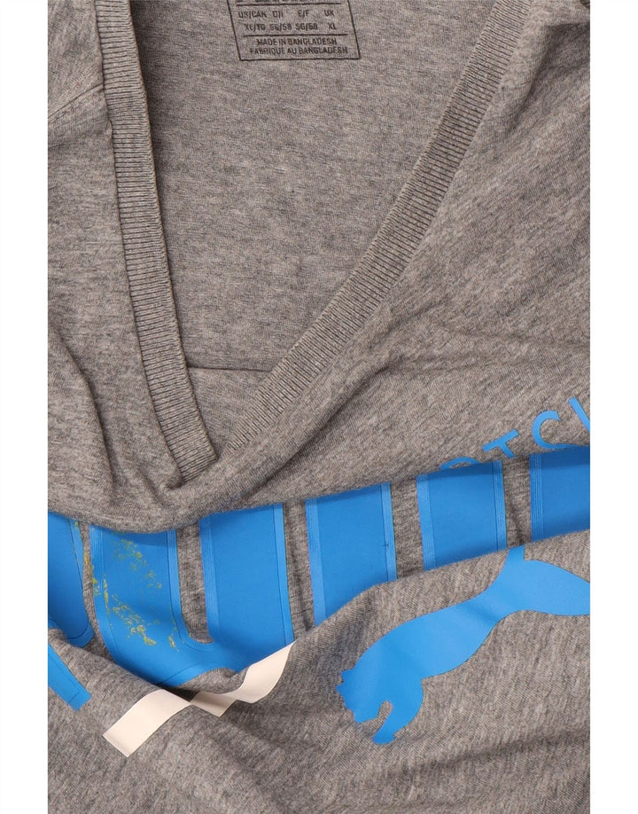 T-shirt grafica da uomo PUMA Top XL Grigia