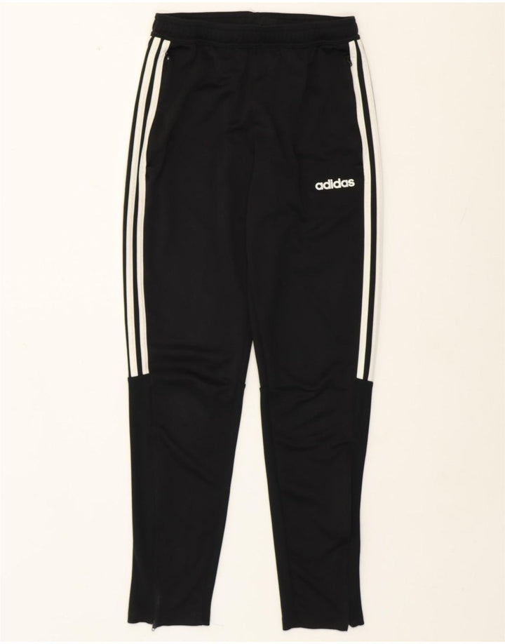 Pantaloni da tuta da uomo Adidas Small neri in poliestere