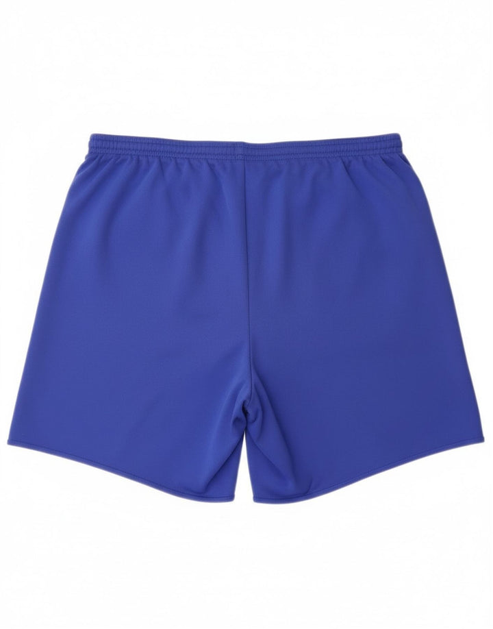 Pantaloncini sportivi Adidas Climalite da uomo grandi in poliestere blu