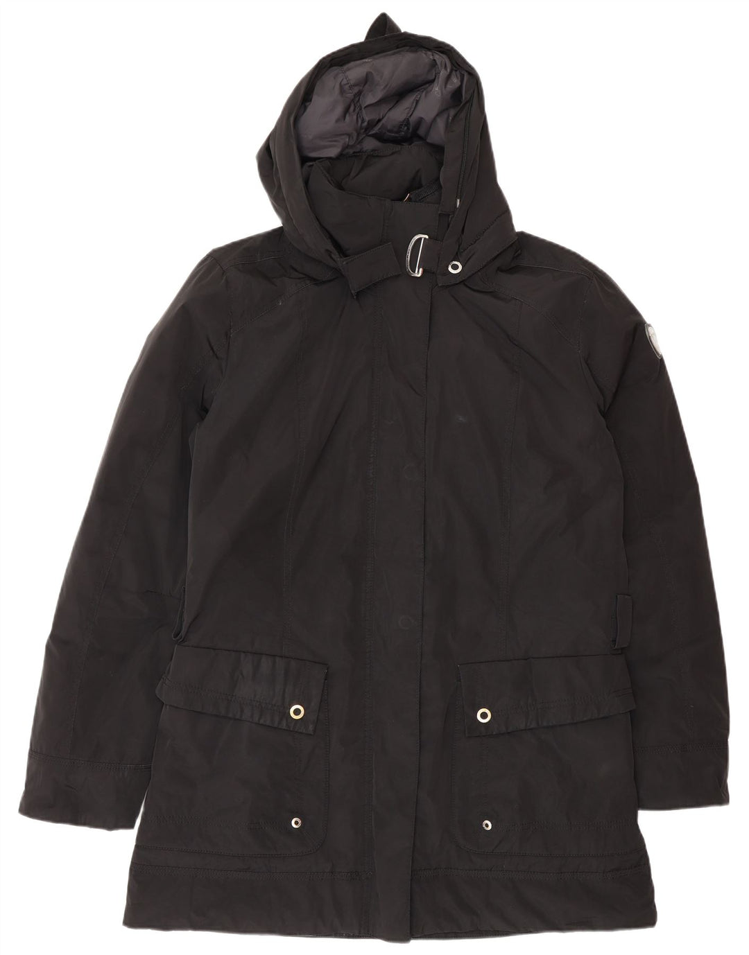 Cappotto giacca a vento con cappuccio da uomo Cape Horn IT 48 poliestere nero medio