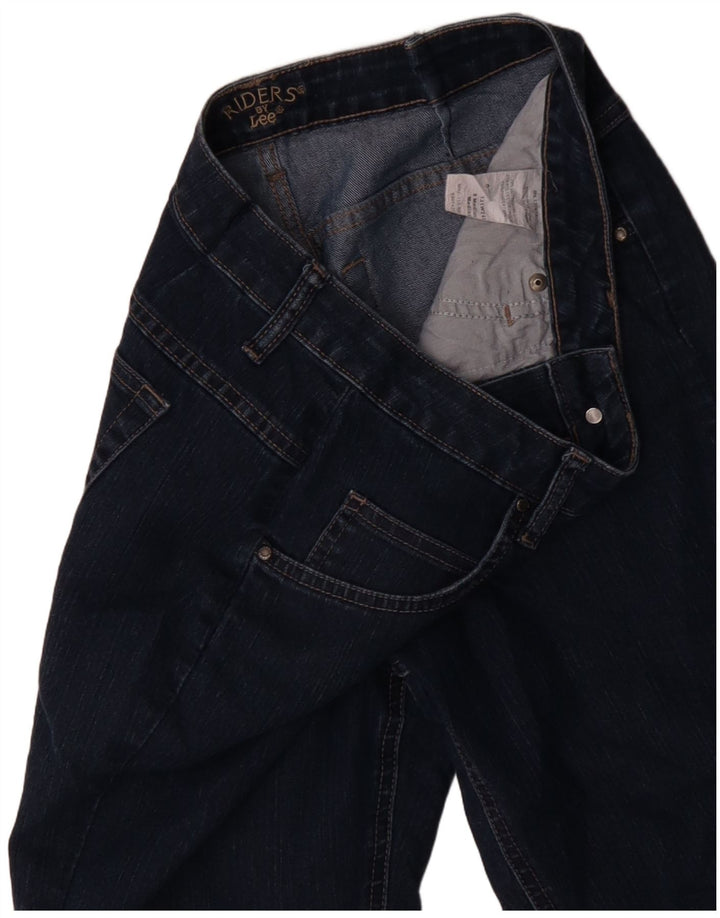 Jeans Lee Riders Capri da donna US 8 medio W30 L18 cotone blu navy