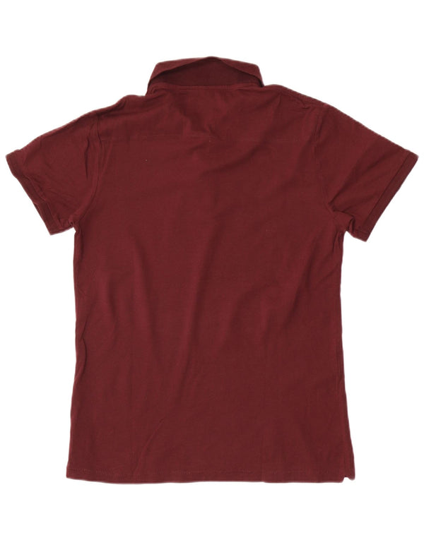Polo da uomo French Connection in cotone marrone medio medio
