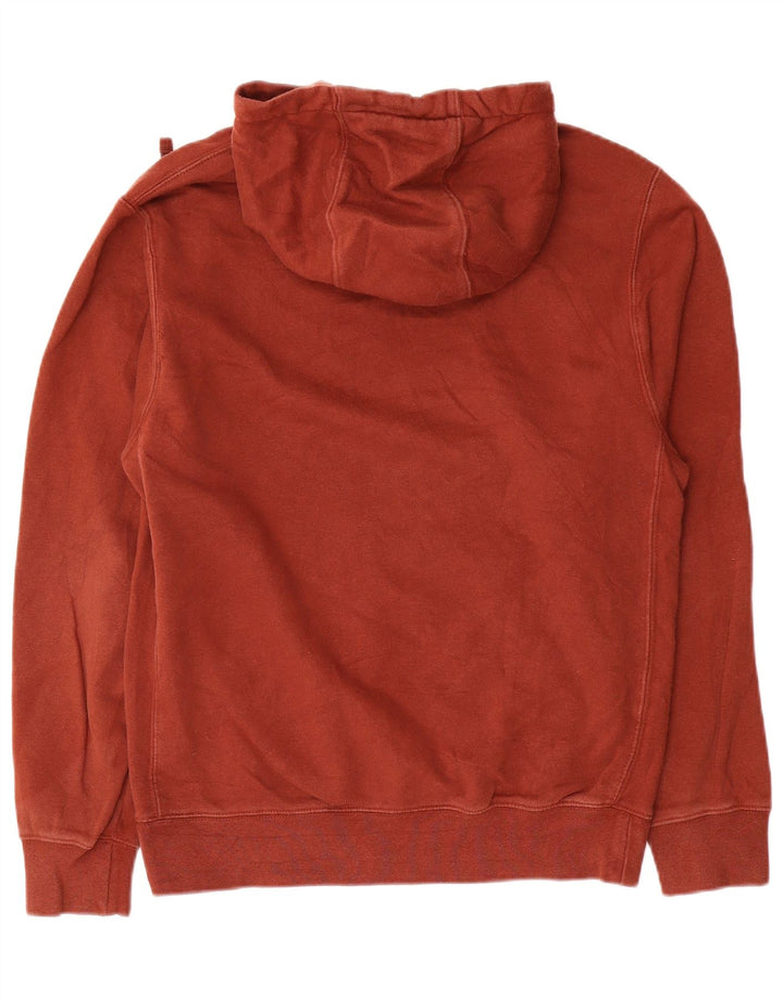 Felpa con cappuccio da uomo Nike Small in cotone marrone