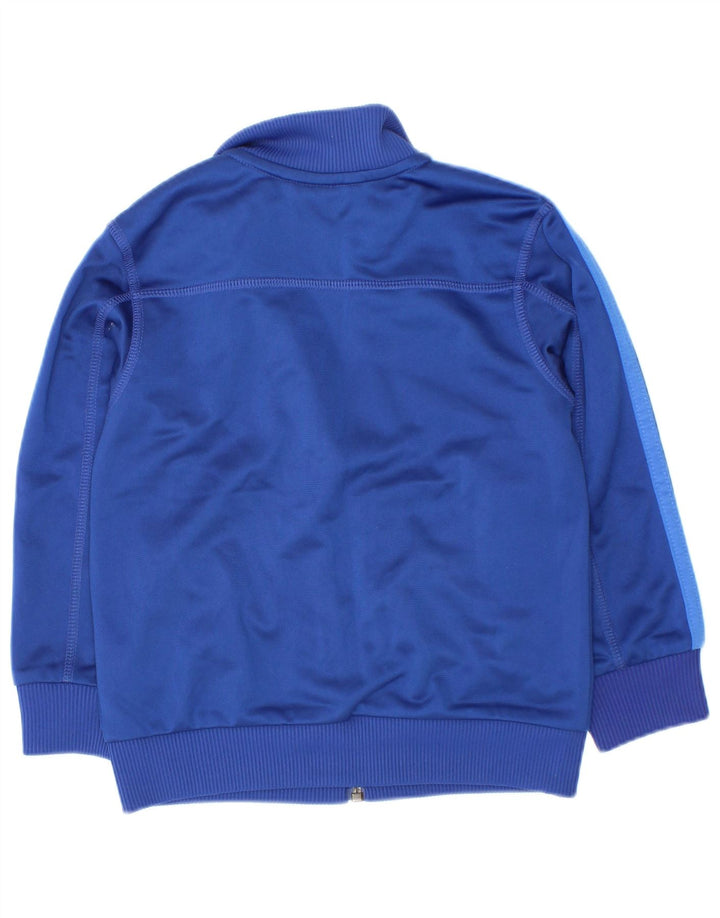 Giacca da tuta da ragazzo Adidas 3-4 anni in poliestere blu navy