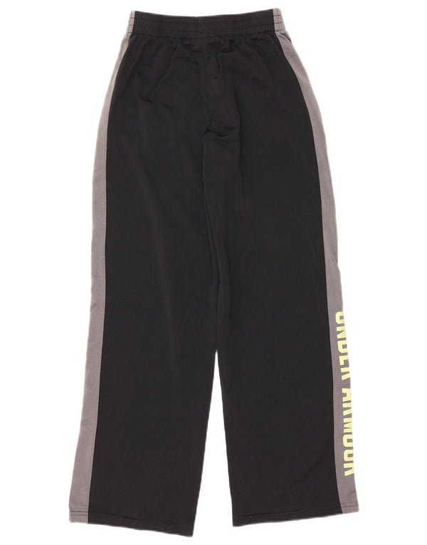 Pantaloni della tuta da ragazza UNDER ARMOUR 11-12 anni Large Black Colourblock