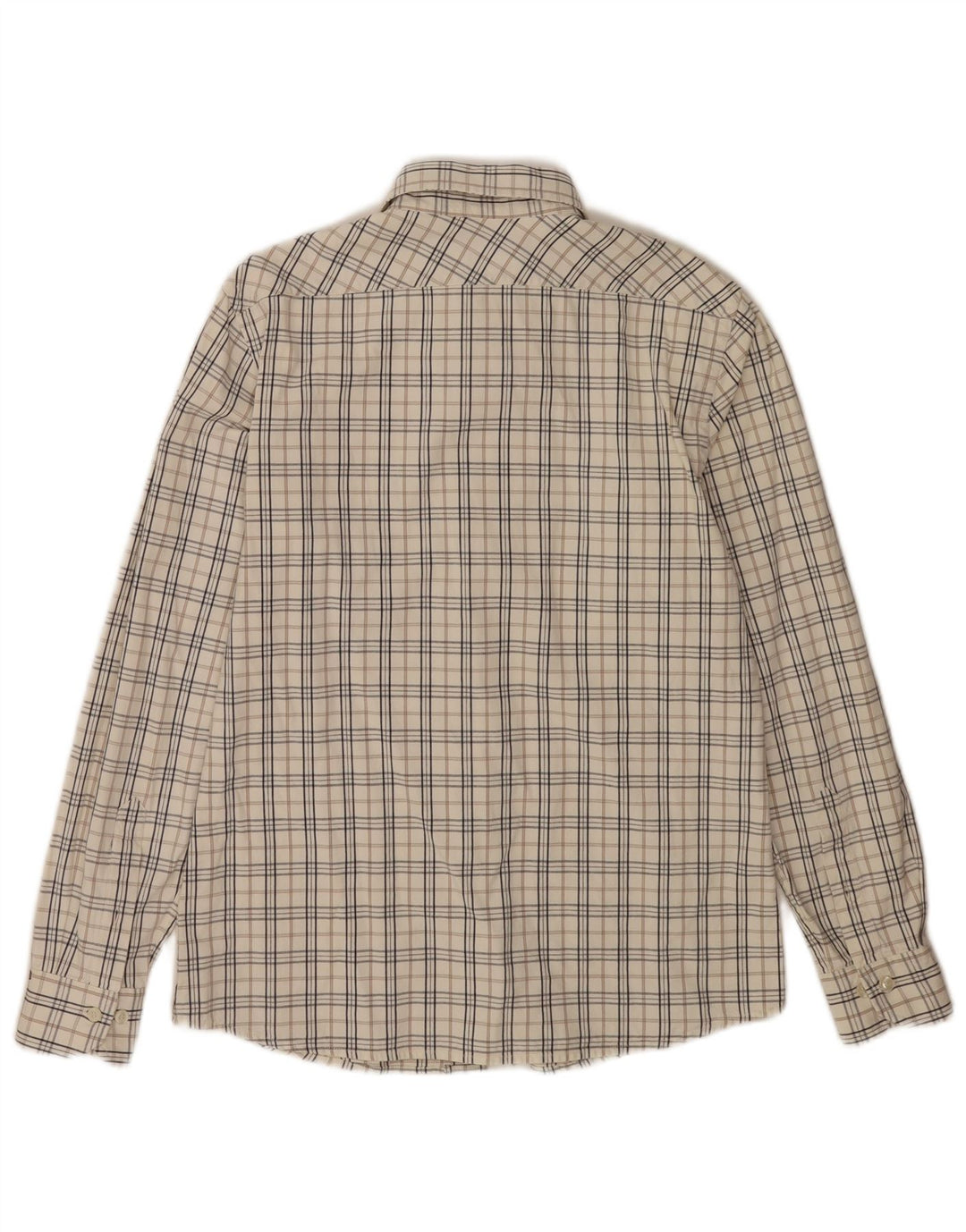 Camicia da uomo Gas a quadri bianchi medi