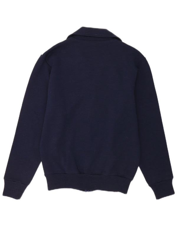 Giacca da tuta da uomo vintage IT 48 Colorblock medio blu navy