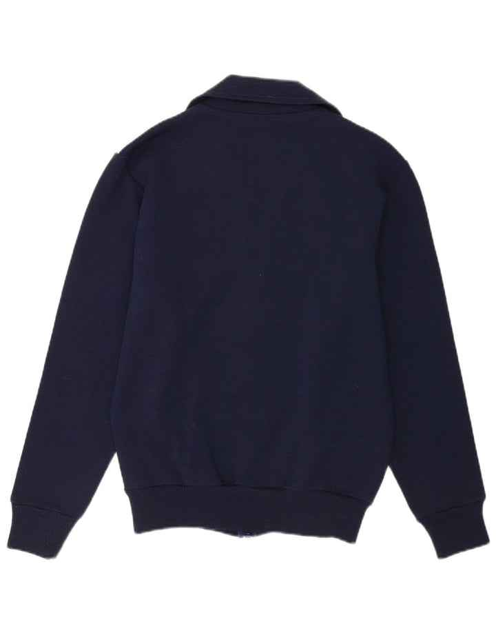 Giacca da tuta da uomo vintage IT 48 Colorblock medio blu navy