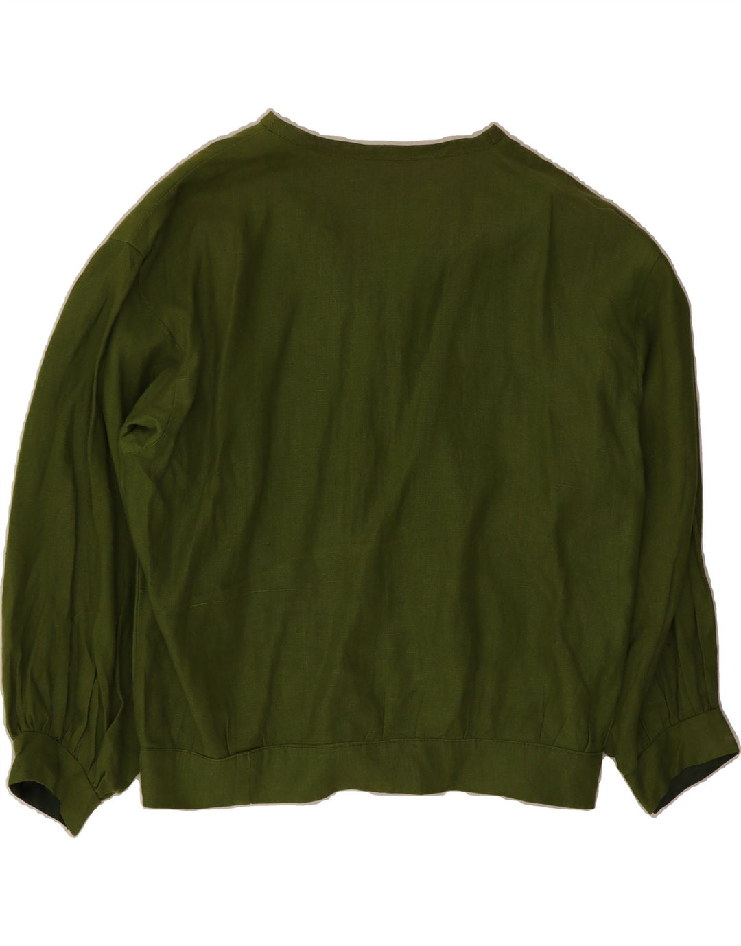 VINTAGE Womens Bomber Jacket UK 14 Large Green Vintage Vintage and Second-Hand Vintage from Messina Hembry 