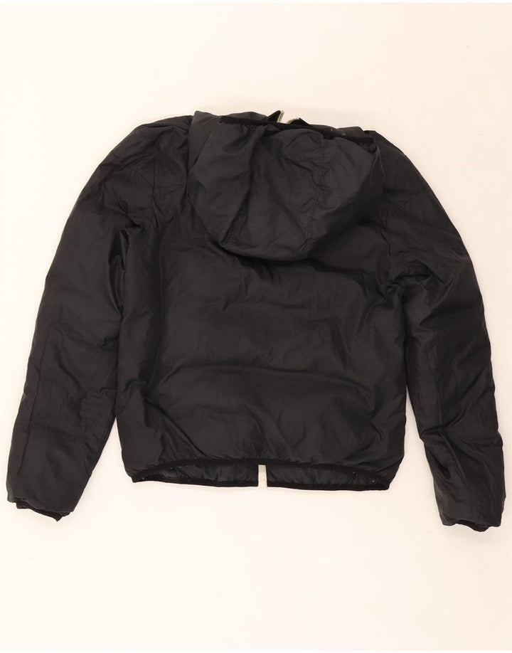 Giacca imbottita reversibile con cappuccio oversize da donna Nike UK 6 XS nera