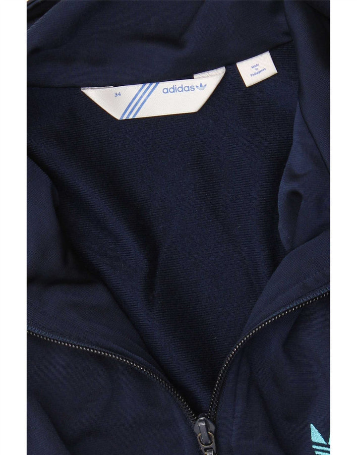 Giacca sportiva da donna Adidas EU 34 XS Blu navy