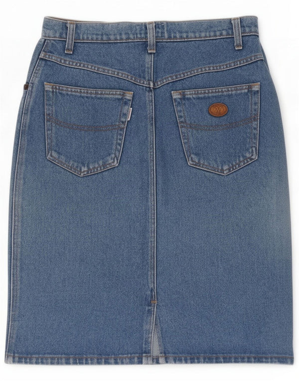 Valentino Gonna di jeans a vita alta da donna W31 Cotone blu medio