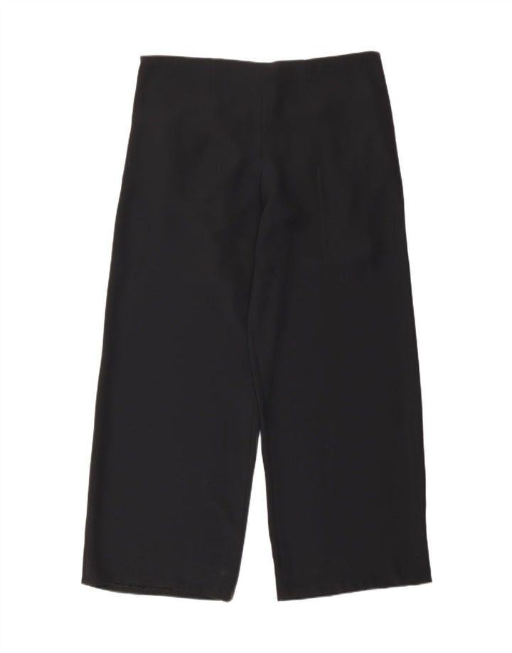 Tuta vintage da donna IT 46 Large nera in poliestere