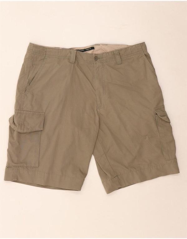DOCKERS Pantaloncini cargo da uomo vestibilità regolare W38 XL Cachi